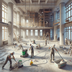 Generální úklid po rekonstrukci v Liberci